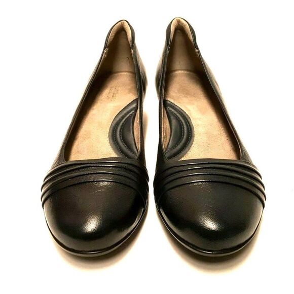 Naturalizer Halona Comfort Women's 10 Leather Slip On Low Heel - Picture 4 of 6